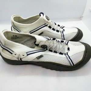J-41 Adventure On Tahoe Water Shoes Sz 8.5 White